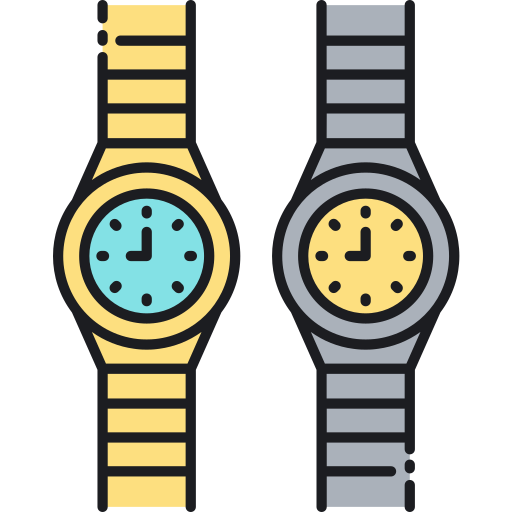 orologi da polso Flaticons.com Flat icona