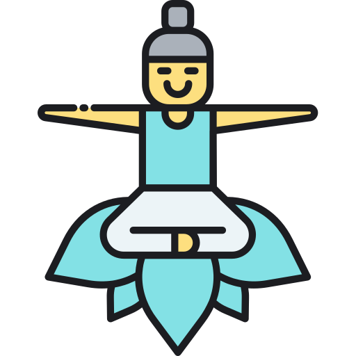 yoga Flaticons.com Flat icono