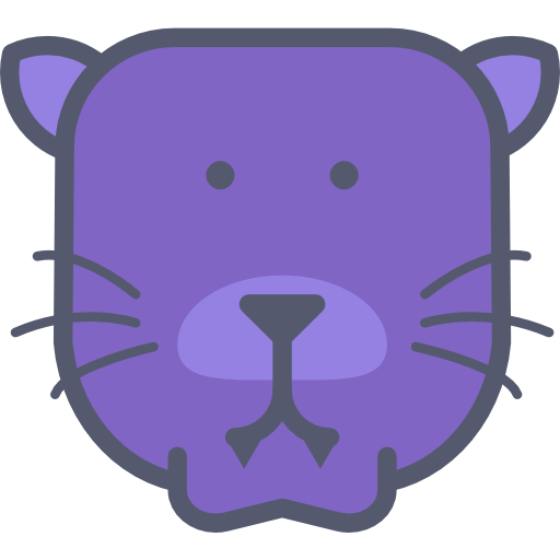 Panther Darius Dan Lineal Color icon