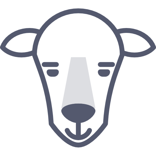 Sheep Darius Dan Lineal Color icon