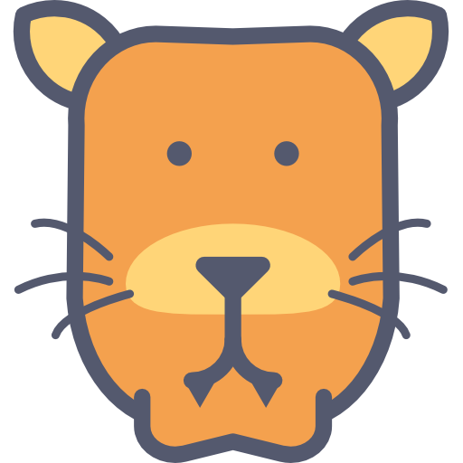 Tiger Darius Dan Lineal Color icon