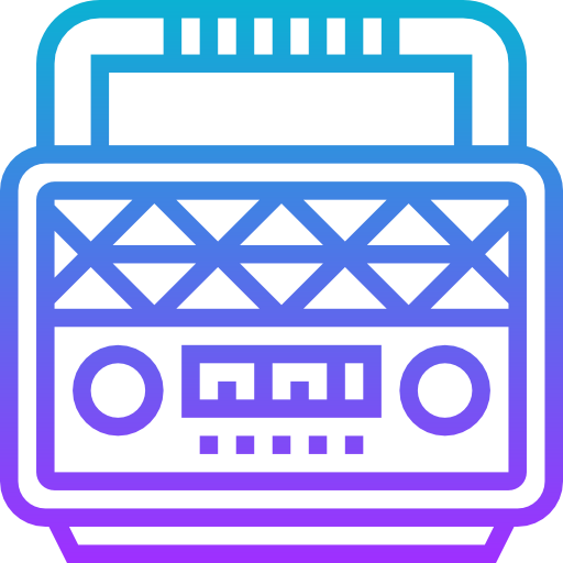 라디오 Meticulous Gradient icon