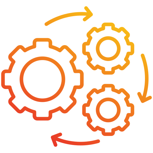 Automation Generic gradient outline icon