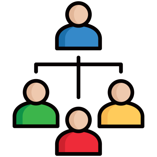Organizational Generic color lineal-color icon