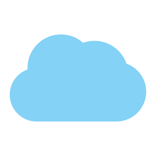 cloud computing Generic color fill icoon