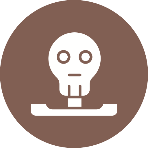 Skeleton Generic color fill icon