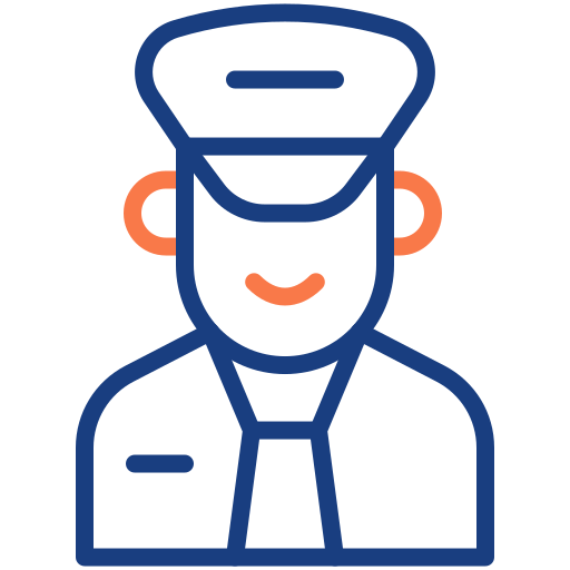 Security guard Generic color outline icon