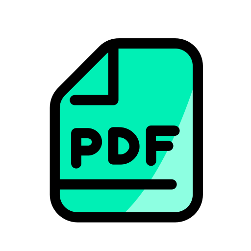 document pdf Generic color lineal-color Icône