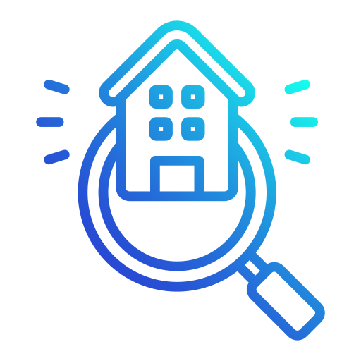 Property search Generic gradient outline icon