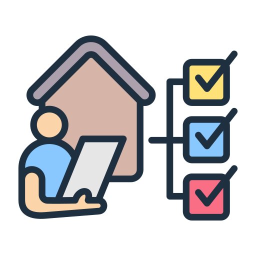 Home and checklist Generic color lineal-color icon