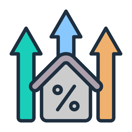Mortgage rate Generic color lineal-color icon