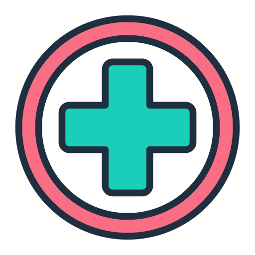krzyż medyczny Generic color lineal-color ikona