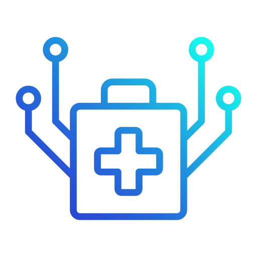 Medical technology Generic gradient outline icon