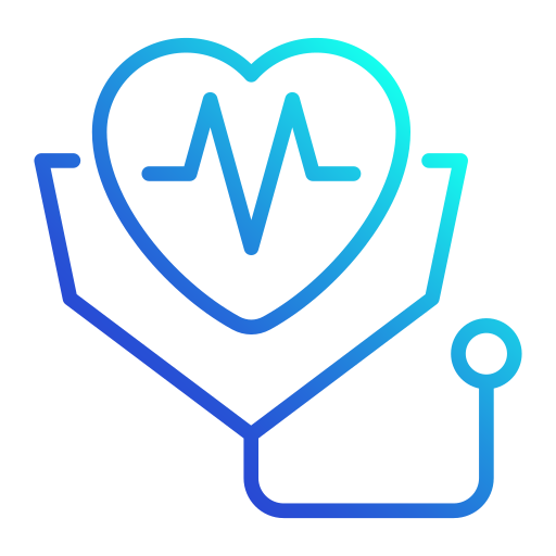 Health monitoring Generic gradient outline icon