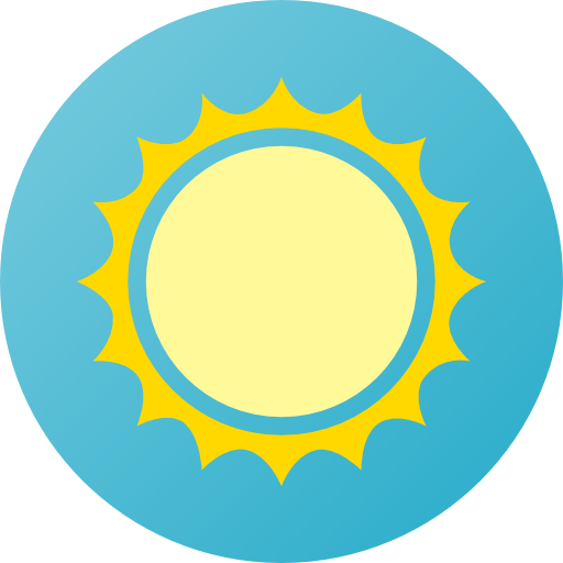 soleil  Icône