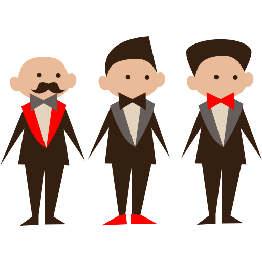 padrinos de boda  icono