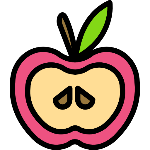 りんご Darius Dan Lineal Color icon