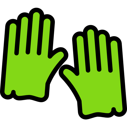 Gloves Darius Dan Lineal Color icon