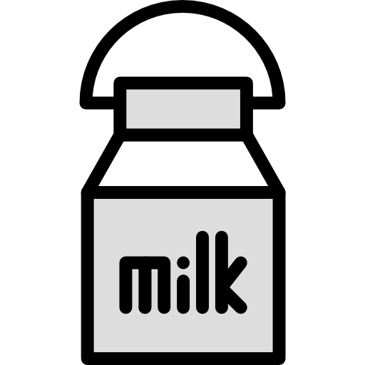 leite Darius Dan Lineal Color Ícone