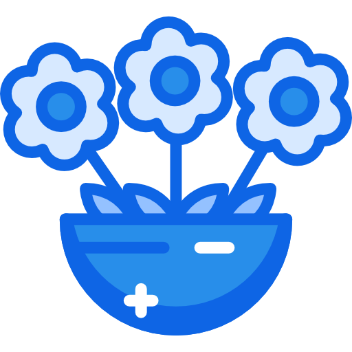 Flower Darius Dan Blue icon