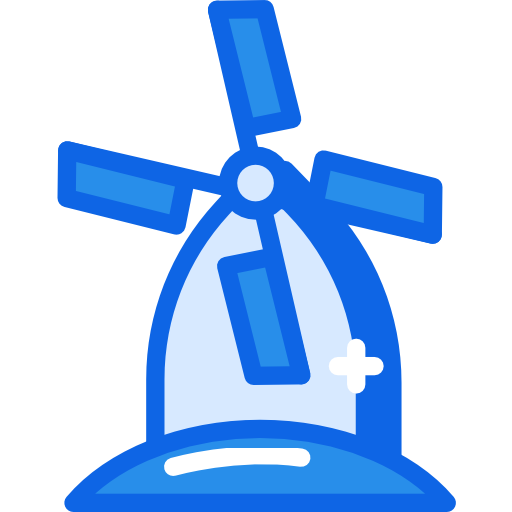 Ветряная мельница Darius Dan Blue иконка