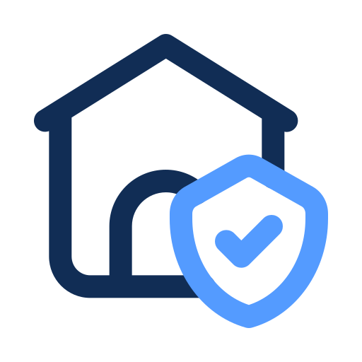 Home insurance Generic color outline icon