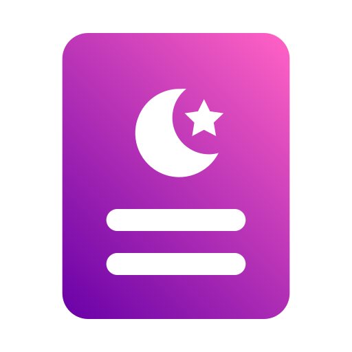 Greeting card Generic gradient fill icon