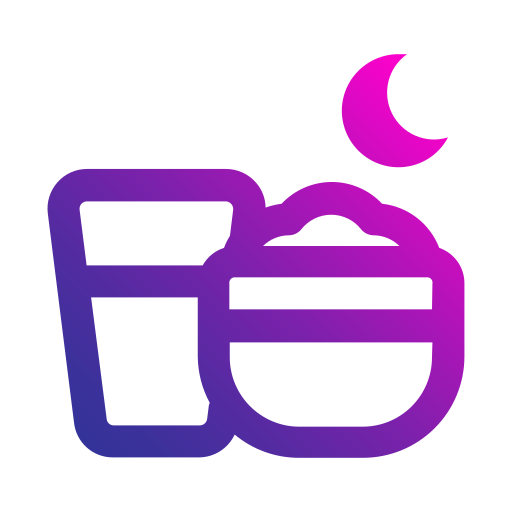 iftar Generic gradient outline icono