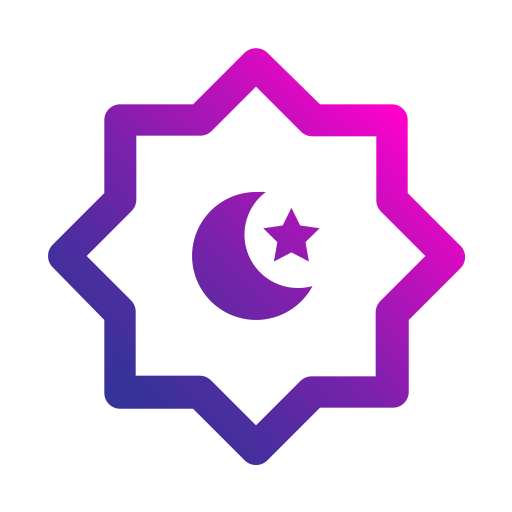 イスラム教 Generic gradient outline icon
