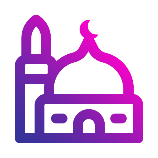 Мечеть Generic gradient outline иконка