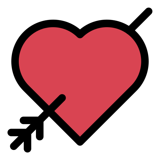 flecha de amor Generic color lineal-color icono