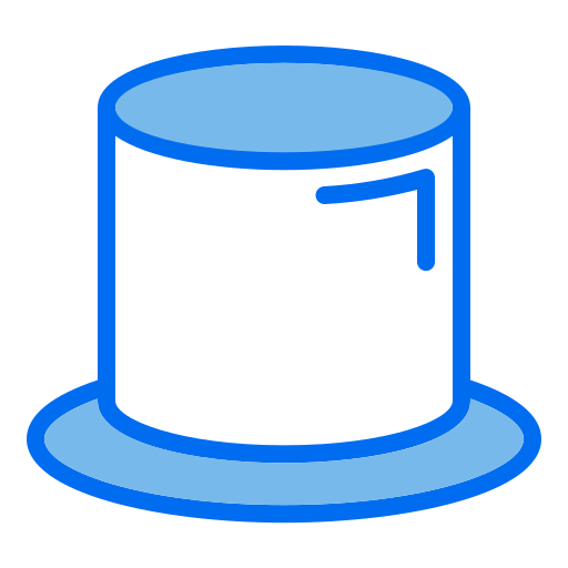 Top hat Generic color lineal-color icon