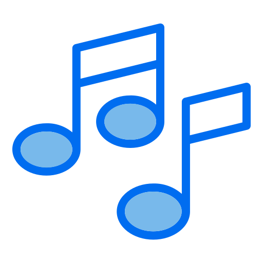 Song Generic color lineal-color icon