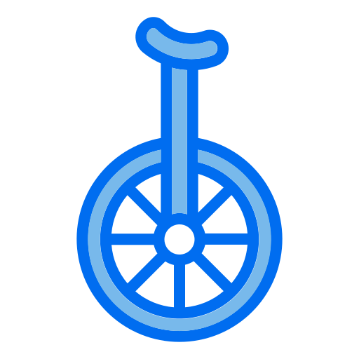 Unicycle Generic color lineal-color icon