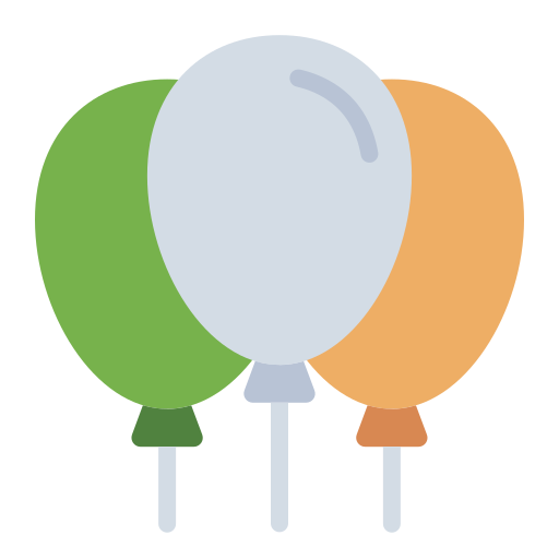 ballons Generic color fill icon