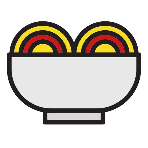 mie Generic color lineal-color icon