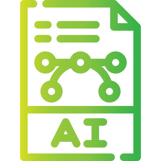 file ai Generic gradient outline icona