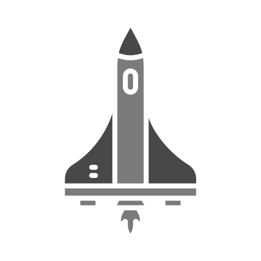 transbordador espacial Generic color fill icono