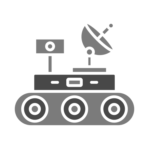 mars rover Generic color fill icono