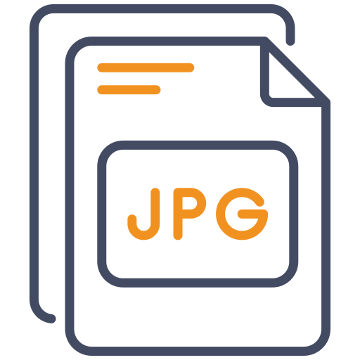 jpeg Generic color outline icono