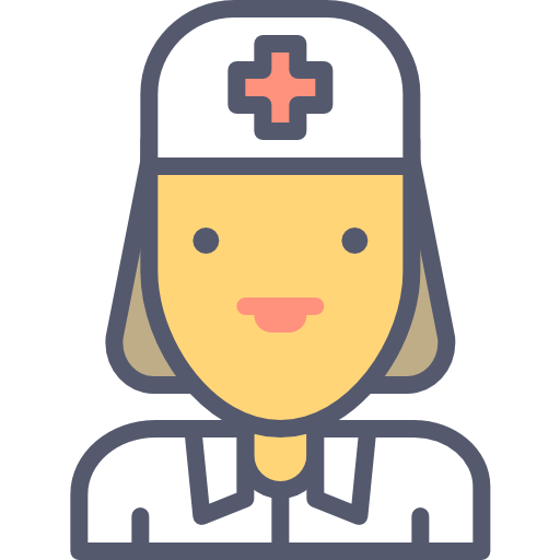 Nurse Darius Dan Lineal Color icon