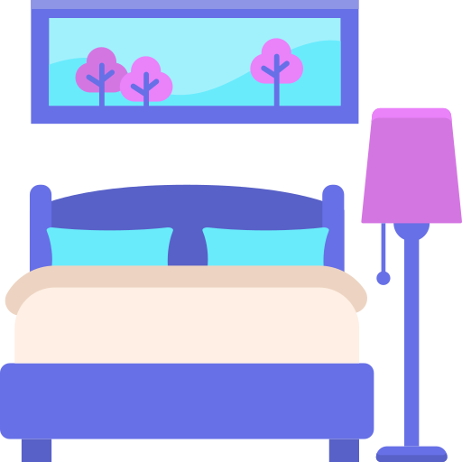 schlafzimmer Flaticons Flat icon