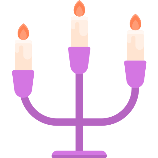 candelabro Flaticons Flat icono