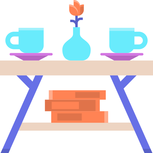 커피 테이블 Flaticons Flat icon