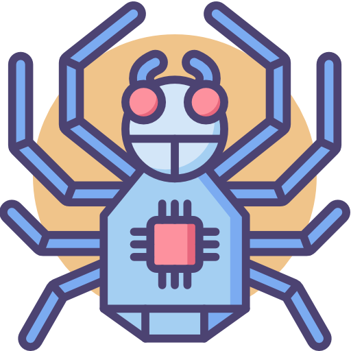 スパイダーロボット Flaticons.com Flat icon