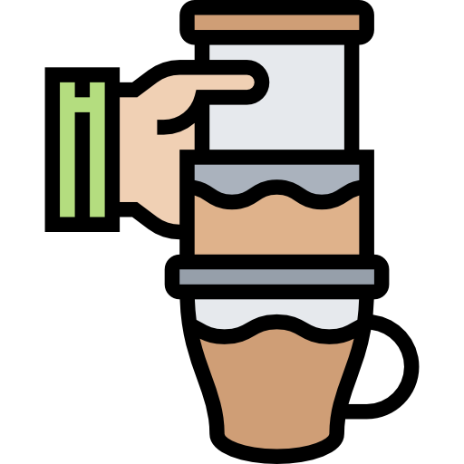 aeropress Meticulous Lineal Color icon