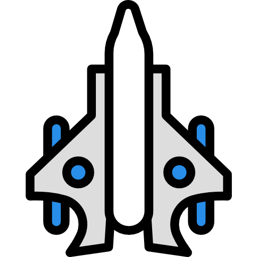 Jet Darius Dan Lineal Color icon
