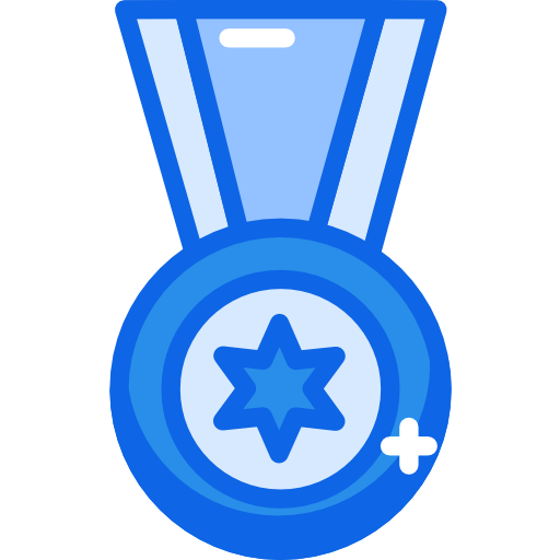 Медаль Darius Dan Blue иконка