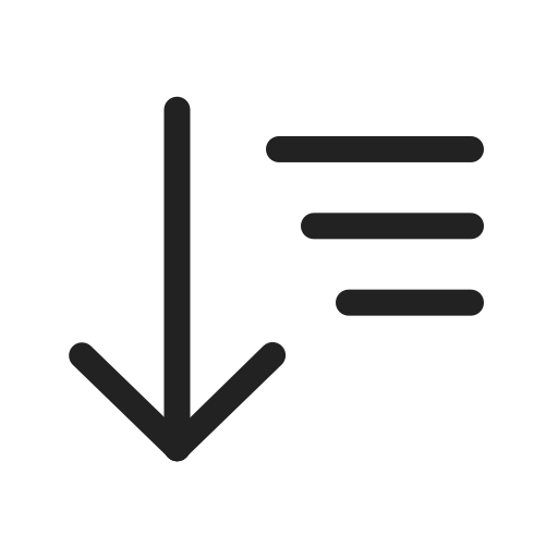 orden Generic outline icono