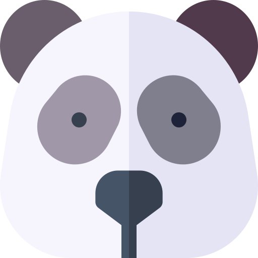 panda Basic Rounded Flat icon